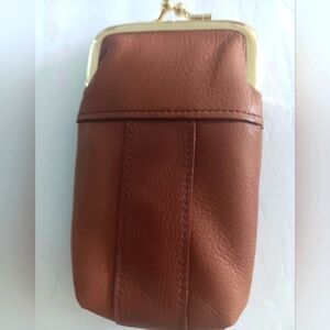 Amity Leather Cigarette Case, Cognac